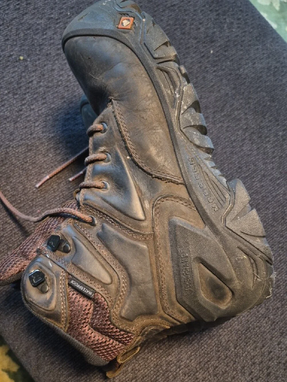 Merrell Brown Men's Lace-Up Hiking Boots